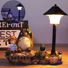 New Anime Figure Studio Ghibli My Neighbor Totoro Mei Night Light Lamp Figure