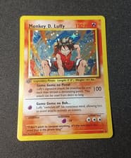 One Piece / Monkey D Luffy Pokémon Trading Card