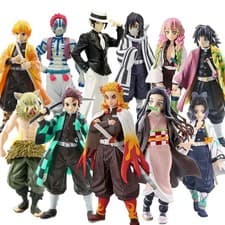 Demon Slayer: Kimetsu no Yaiba Action Figure Tanjirou Nezuko Zenitsu Toys Anime