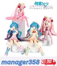 Anime Figure Cherry Blossom Collectible Toy Hatsune Miku Pink Dress Sakura PVC