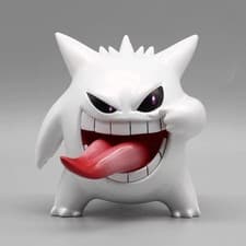Pokemon Gengar Figure Transparent Model, Cute Anime PVC Action Figurine uk*