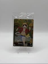 One Piece Monkey D Luffy OP13-001 X Museum Musee Grevin Promo Paris Exclusive