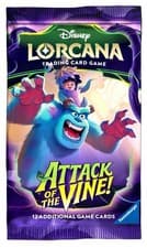 Lorcana TCG - Attack of the Vine! - Booster Pack X 5 - Pre Release - In Hand