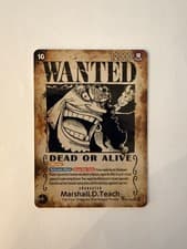 OP09-093 Marshall D. Teach SP Wanted Poster