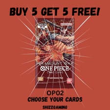 One Piece TCG - Paramount War - OP02 - Choose Your Cards!