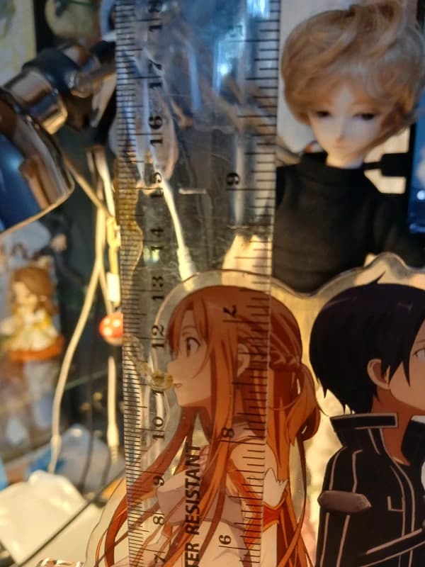 Kirito and Asuna sword art online acrylic stand anime manga merch figure SAO — image 3