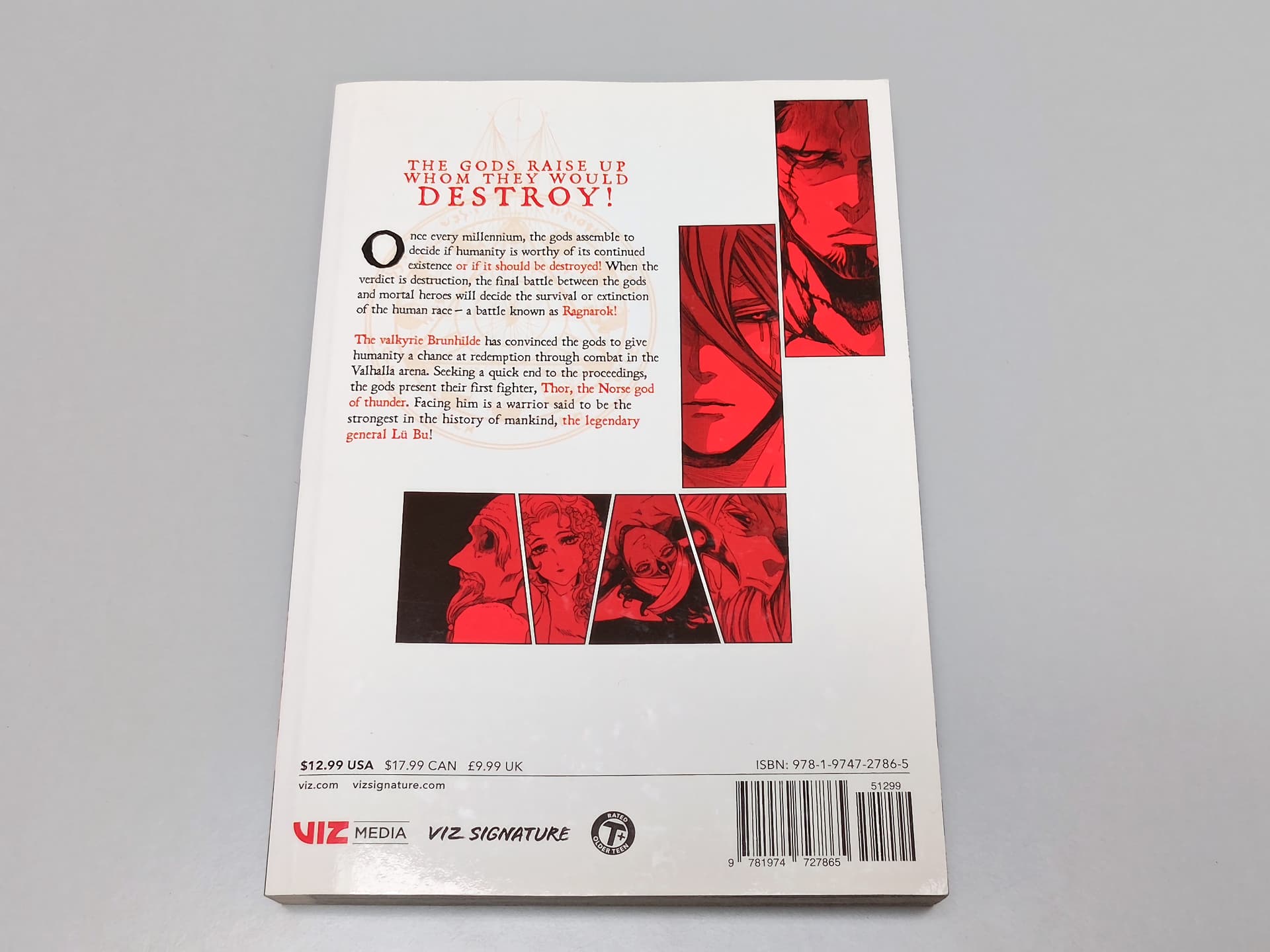 Record of Ragnarok Vol 1 Manga English Paperback Viz Media — image 2
