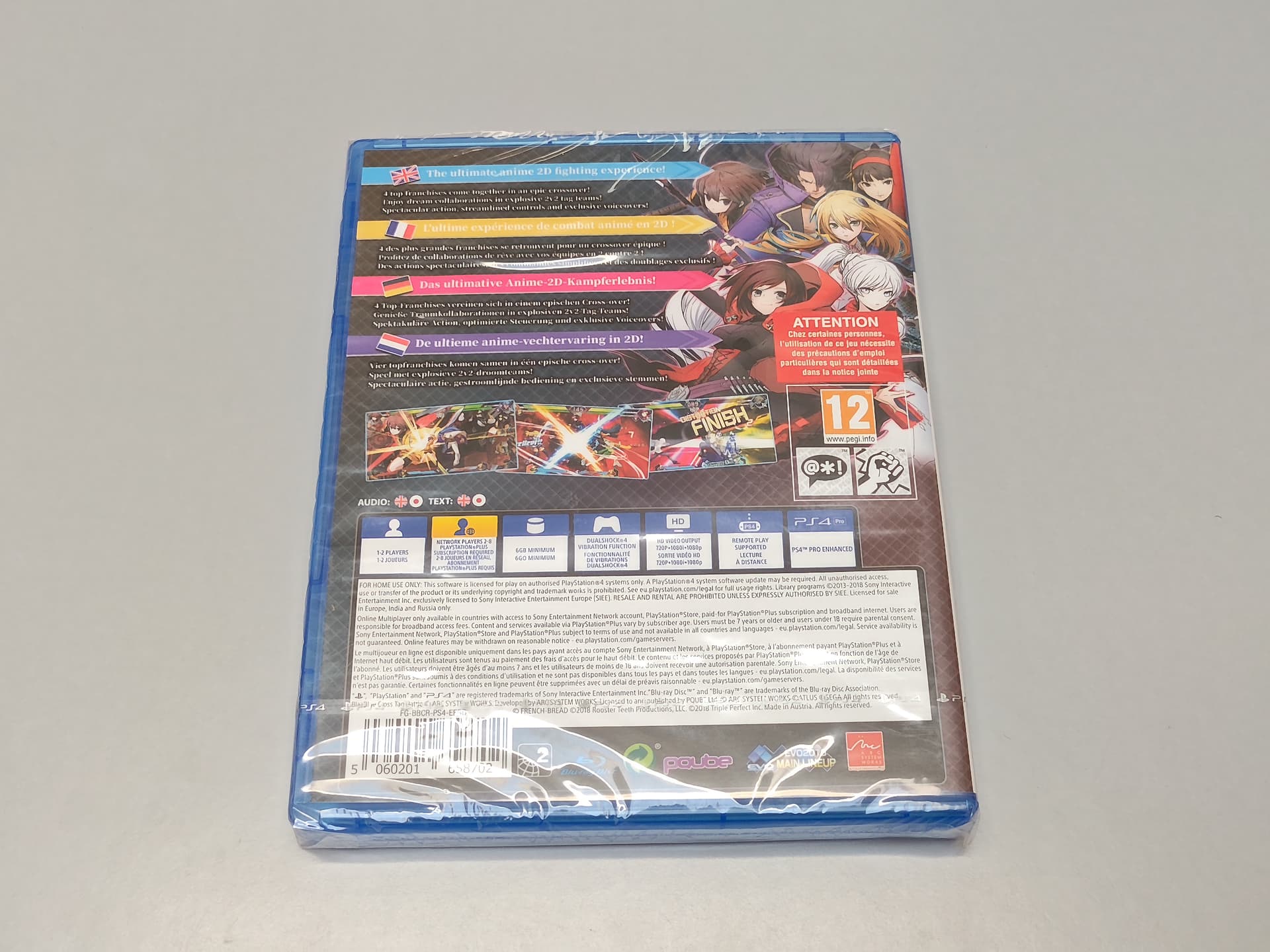 BlazBlue Cross Tag Battle Collectors Edition PS4 Special Set Art Book Bag Game — image 3