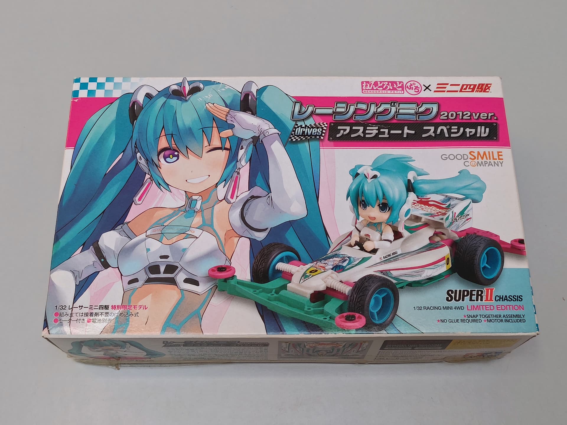Nendoroid Petite x Mini 4WD Racing Hatsune Miku 2012 ver. Drives Astute Special — image 1