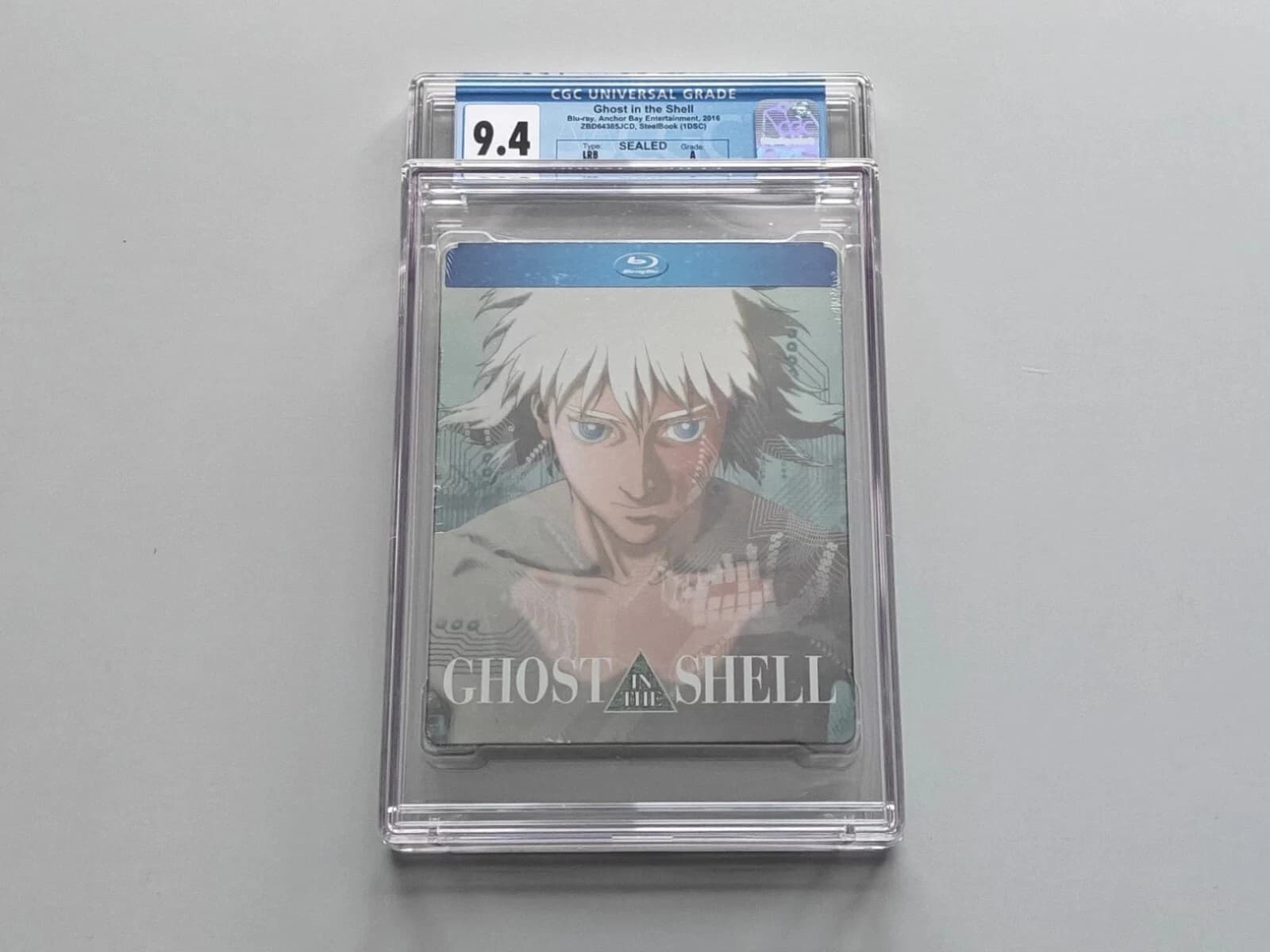 Ghost in the Shell 1995 Steelbook (Blu-ray) CGC Graded 9.4 Grade A - US Anime — image 1