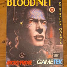 BloodNet: A Cyberpunk Gothic Commodore Amiga 1994 RPG GameTek Manual