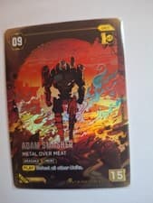 Adam Smasher Metal Over Meat Iconic Rare B160 Cyberpunk TCG