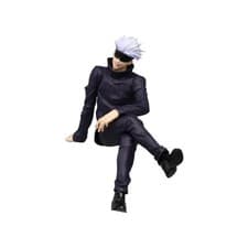 Jujutsu Kaisen Gojo Satoru Sitting Anime Figure 13cm PVC Collectible Toy