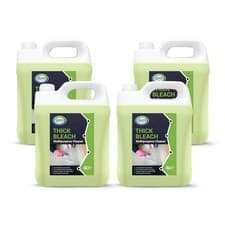 Thick Bleach 4x 5L Strong Toilet Thick Bleach Industrial Household Sanitizer WC