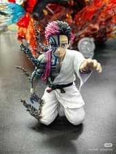 Akaza Demon Slayer Figure 13cm Anime PVC Model Kimetsu no Yaiba Manga Crying
