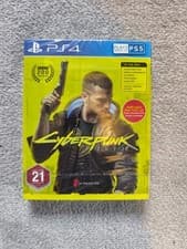 CD PROJEKT RED Cyberpunk 2077 PS4 - Map, Stickers, Postcards - New & Sealed