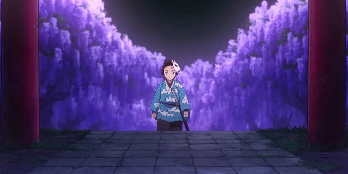 Sabito and Makomo in the Final Selection Arc