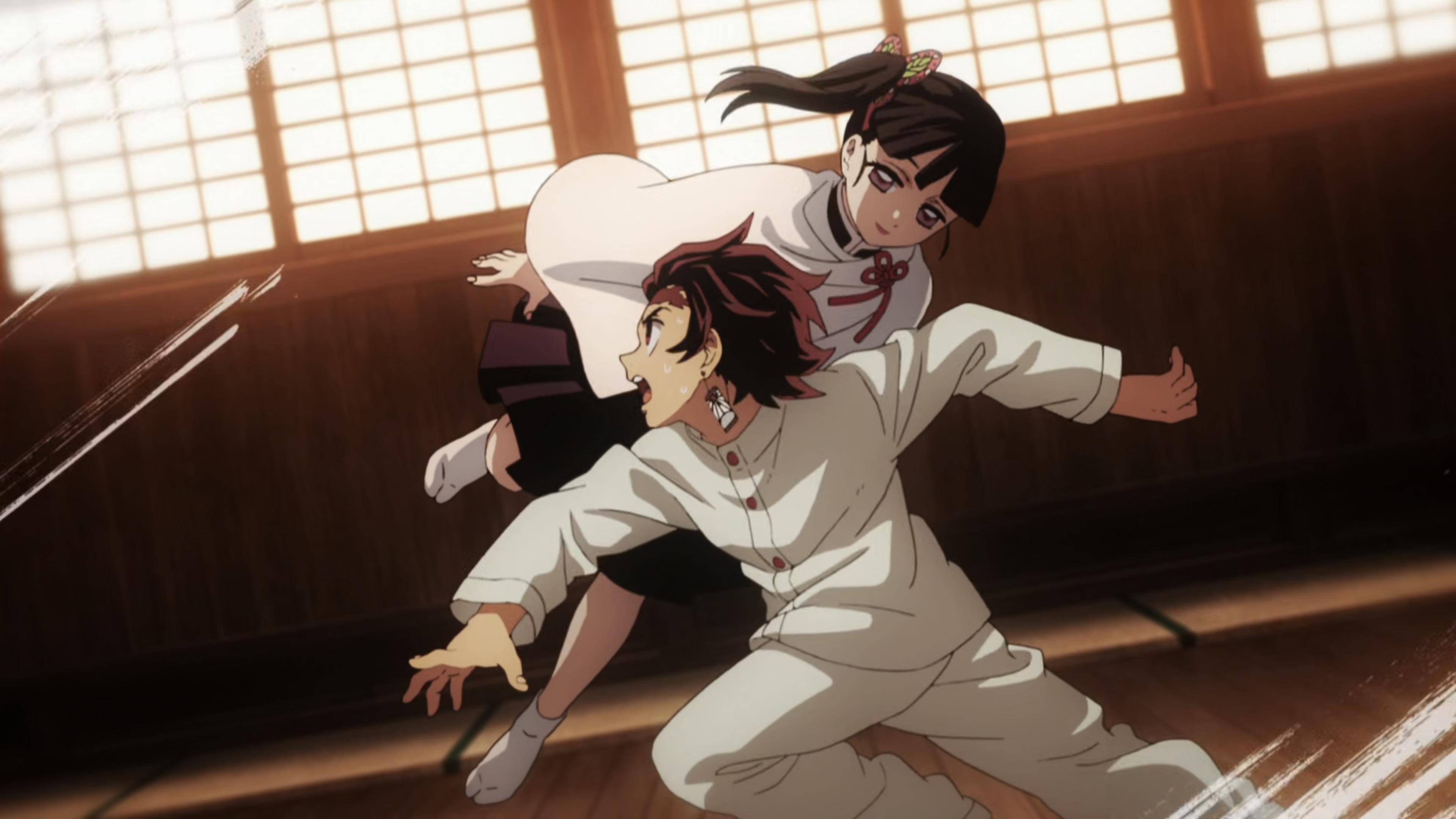 Butterfly Mansion Rehabilitation Training Arc with Kanao